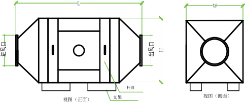 活性炭吸附箱尺寸